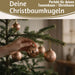 KI-generiertes Bild,12 Design Weihnachtskugeln 6cm Brandy Set Kunststoff Weihnachtsbaum-Deko