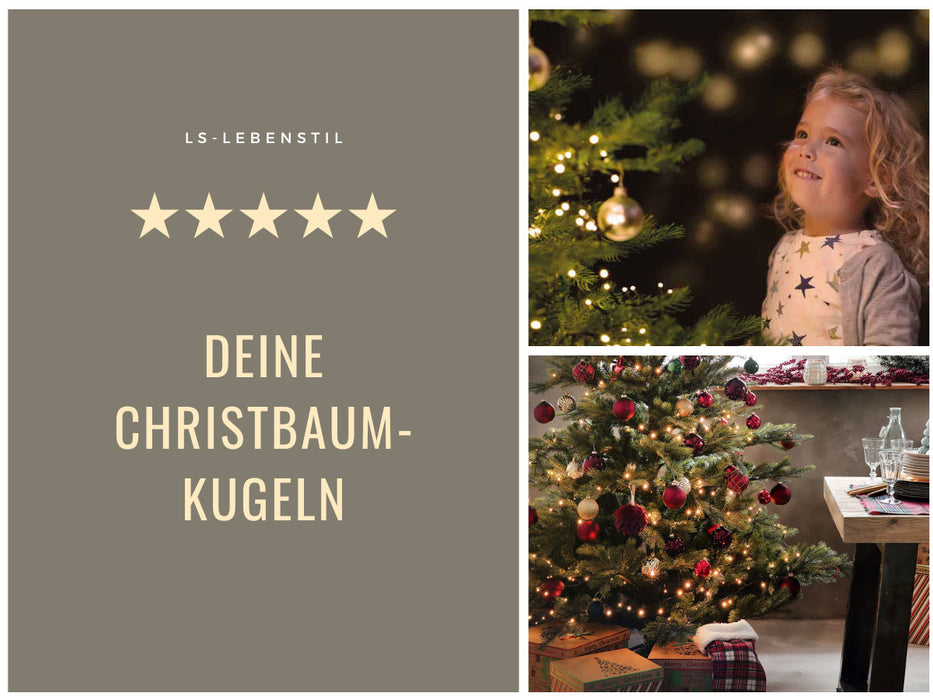 KI-generiertes Bild,12 Design Weihnachtskugeln 6cm Orange Set Kunststoff Weihnachtsbaum-Deko