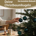 KI-generiertes Bild,12 Design Weihnachtskugeln 6cm Brandy Set Kunststoff Weihnachtsbaum-Deko