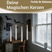 KI-generiertes Bild,5 XL LED 3D schwebende Stabkerzen 36cm Weiß Kerzen Fernbedienung flackernde Kerze