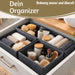 KI-generiertes Bild,Schubladen Organizer 3´er Set Ordnungssystem Regalbox Aufbewahrungsbox Faltkiste