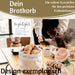 KI-generiertes Bild,Design Brotkorb Stoffkörbchen Guten Morgen 100% Baumwolle Brotkörbchen Brötchen