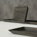 KI-generiertes Bild,Holz Deko-Tablett Shabby Schwarz 30x16cm Kerzen-Schale Teelichthalter