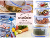 KI-generiertes Bild,Frischhaltedose Clip & Lock 400ml Rund mit Deckel Lebensmittel Mikrowelle Gefrierbox