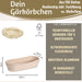 KI-generiertes Bild,Gärkörbchen Gärkorb Oval 35x15x8cm Peddigrohr Brotform Leineneinsatz Brotkorb