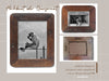 KI-generiertes Bild,Vintage Bilderrahmen Dehli 20x20cm Fotorahmen Retro