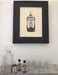 KI-generiertes Bild,Glaskaraffe Kristall Whisky Karaffe 950ml Dekanter für Whiskey Cognac Rum Gin
