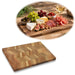 KI-generiertes Bild Elegantes Holz Schneidebrett Akazie 30x20x1,6cm Küchenbrett Tranchierbrett
