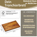 KI-generiertes Bild,XL Holz Schneidebrett Akazie 40x26x1,5cm Saftrille Küchenbrett Tranchierbrett