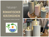 KI-generiertes Bild,Solar Outdoor LED 3D Stumpenkerze 10x7,5cm Sand Timer Kunststoff flackernde Kerze