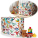 KI-generiertes Bild XXL Jumbo Bag Baby Dinos Dinosaurier 55cm Recycelt Kunststoff Aufbewahrungstasche Einkaufstasche