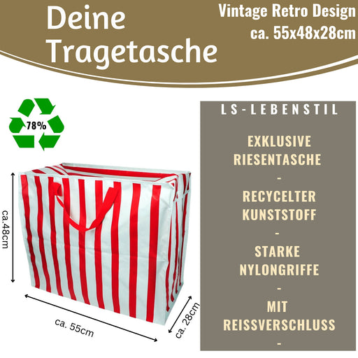 KI-generiertes Bild,XXL Jumbo Bag 55cm Aufbewahrungstasche Einkaufstasche