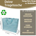 KI-generiertes Bild,XXL Jumbo Bag Blue Friendship 55cm Aufbewahrungstasche Einkaufstasche