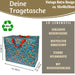 KI-generiertes Bild,XXL Jumbo Bag Fairies Garden 55cm Aufbewahrungstasche Einkaufstasche