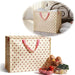 KI-generiertes Bild XXL Jumbo Bag French Rose Rote Rosen 55cm Recycelt Kunststoff Aufbewahrungstasche Einkaufstasche