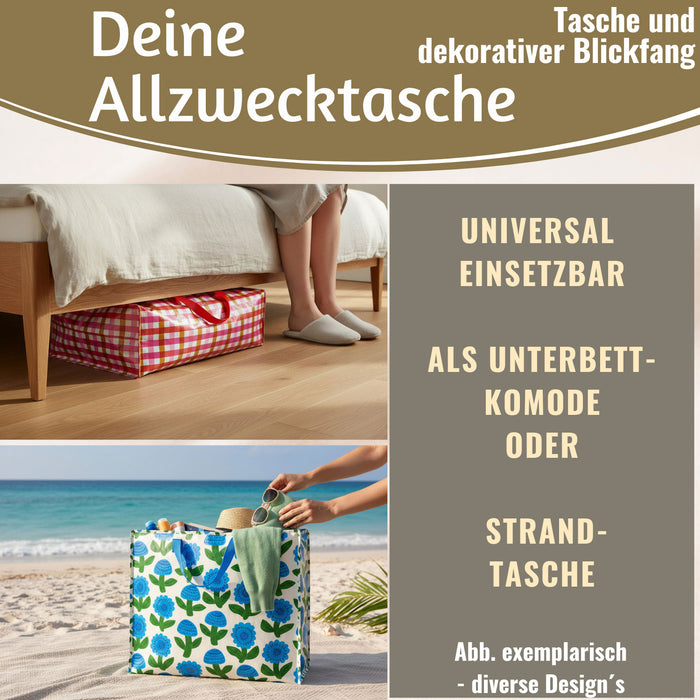 KI-generiertes Bild,XXL Jumbo Bag Baby Dinos Dinosaurier 55cm Aufbewahrungstasche Einkaufstasche