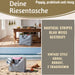 KI-generiertes Bild,XXL Jumbo Bag Nautical Stripes gestreift 55cm Aufbewahrungstasche Einkaufstasche