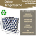 KI-generiertes Bild,XXL Jumbo Bag Navy Blue Spotlight 55cm Aufbewahrungstasche Einkaufstasche