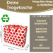 KI-generiertes Bild,XXL Jumbo Bag Red Spotlight 55cm Aufbewahrungstasche Einkaufstasche