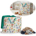 KI-generiertes Bild XXL Jumbo Bag Wild Flowers 55cm Recycelt Kunststoff Aufbewahrungstasche Einkaufstasche