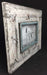 KI-generiertes Bild,Vintage Holz Bilderrahmen 10x15cm Weiß Maritim Aufsteller Fotorahmen