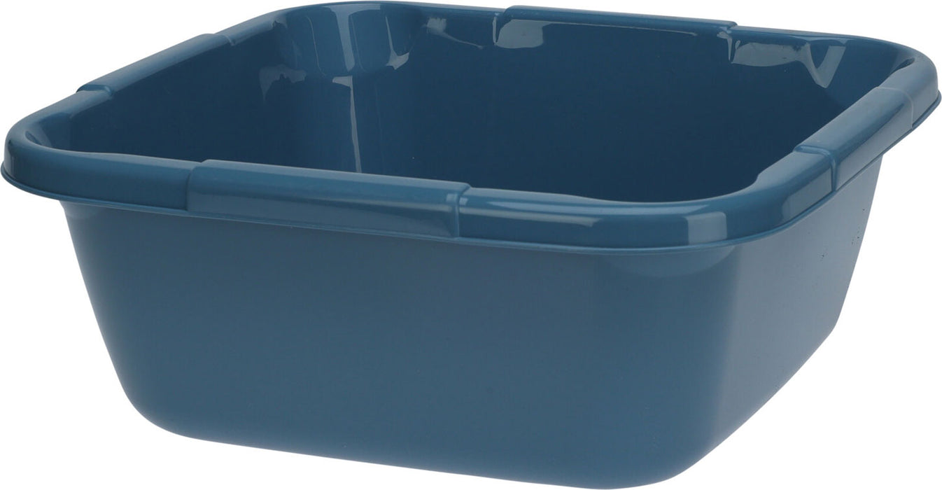 KI-generiertes Bild,Kunststoff Waschschüssel 6L Blau 29cm Viereckschüssel Fußwanne Spülschüssel