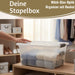 KI-generiertes Bild,XL Stapelbox Allzweckbox 40x28x20cm ?? mit Deckel Transportbox Stapelkiste