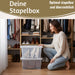 KI-generiertes Bild,XL Stapelbox Allzweckbox 3´er Set 40x28cm ?? mit Deckel Transportbox Stapelkiste