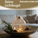 KI-generiertes Bild,XL Deko Glas Lichtkugel 30LED 14cm Gold Rose Glaskugel Timer Batterie Anhängen