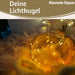 KI-generiertes Bild,XL LED Deko Glas Licht-Kugel 14cm Hanf-Tau Timer WarmWeiß Batterie Sisal-Seil