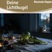 KI-generiertes Bild,XL Deko Glas Lichtkugel 10 LED 27cm Zapfen Silber Glaskugel Timer Batterie Anhängen