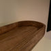 KI-generiertes Bild,XL Deko-Tablett Mango-Holz Braun 72cm groß Serviertablett Obst-Schale Brot